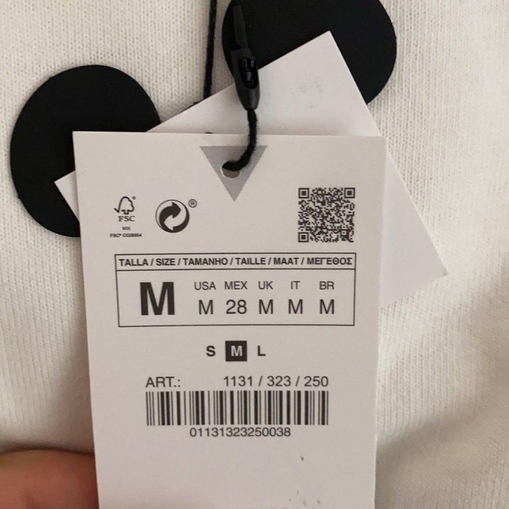 Zara Mickey Mouse Disney Dress NWT - Picture 13 of 13